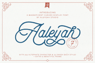 Aaleyah Display Font: A Modern Typeface for Digital Design
