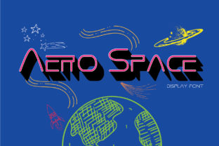 Aero Space: A Font for Cosmic Design