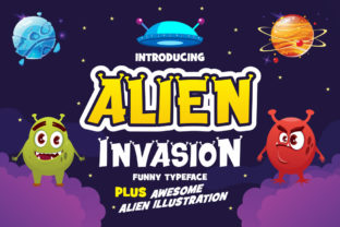 Alien Invasion Font: Playful Design for Creators