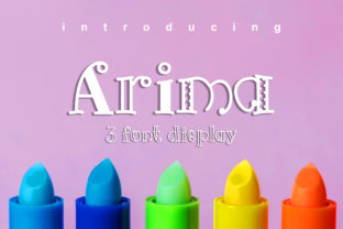 Arima: A Fancy Display Font