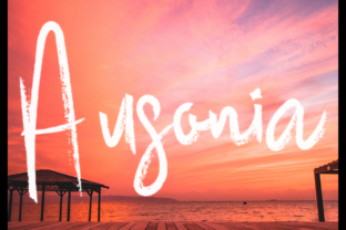 Ausonia Font: Bold & Beautiful for Crafts