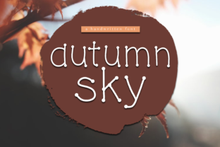Autumn Sky: A Display Font with Editorial Warmth
