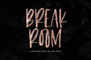 Breakroom: A Bold Typeface for Impact
