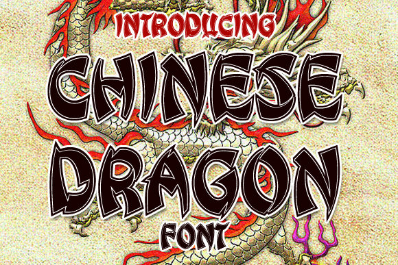Chinese Dragon: A Display Font That Brings Calligraphic Energy to Branding