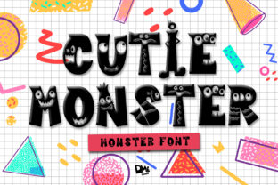 Cutie Monster Font: A Web Designer's Take on Bold Display Typography