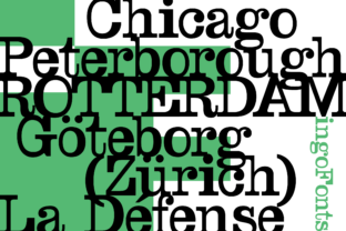 Déformé: A Bold Display Font for Creative Projects