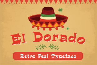 El Dorado Font: Vintage Charm for Craft Creators
