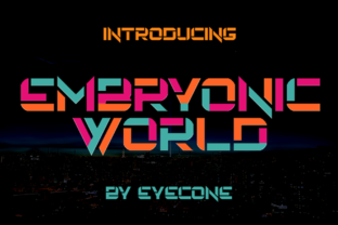 Embryonic World: A Font for Business Brilliance