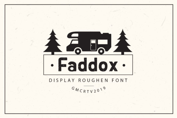 Faddox: A Bold Display Font
