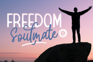 Freedom Soulmate Duo: A Bold Font for Creative Projects