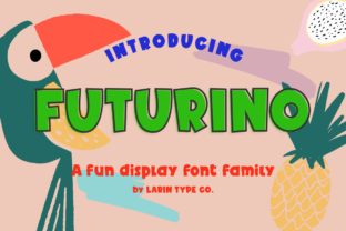 Futurino Family: A Fun Display Font