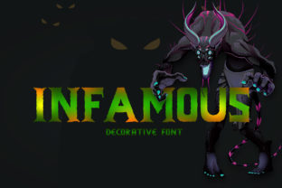 Infamous Display Font: A Hands-On Branding Test