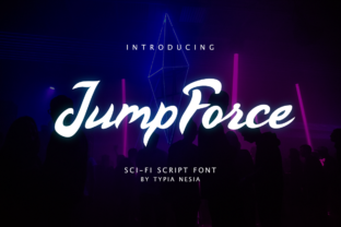 Jump Force: Bold Display Font for Crafters