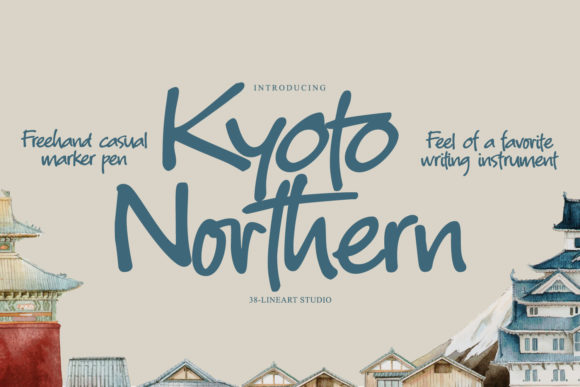 Kyoto Northern: A Bold Font for Creative Projects