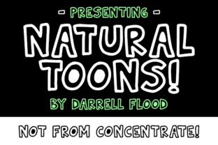 Make Your Small Business Unforgettable with Natural Toons Font