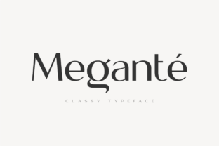Megante: A Display Font That Elevates Small Business Branding