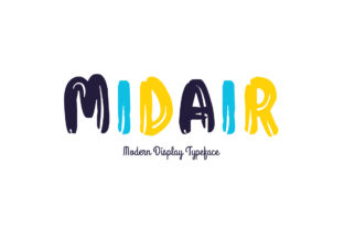 Midair: A Bold Display Font for Web Design