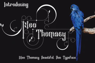 Neo Thomasy: A Bold Display Font