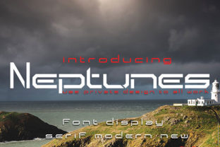 Neptunes: A Bold Display Font for Web Design