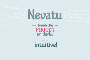 Nevatu: A Bold Display Font for Designers