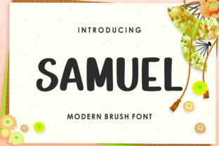 Samuel: A Sweet Display Font for Creative Projects