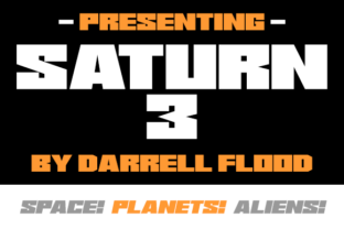 Saturn 3 Font Review: How This High-Impact Display Typeface Elevates Campaign Visuals