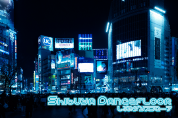 Shibuya Dancefloor Family Font
