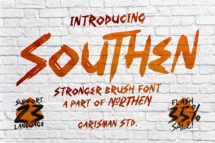 Southen: A Bold Display Font for Creative Projects