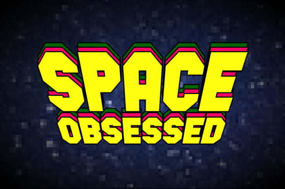 Space Obsessed Font: Retro Arcade Typography for Digital Branding