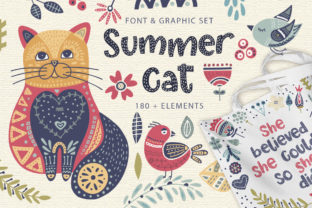 Summer Cat: A Bold Font for Creative Campaigns