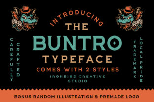 The Buntro Display Font for Campaigns That Connect