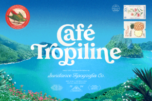 Tropiline Family: A Tropical Typeface for Your Business