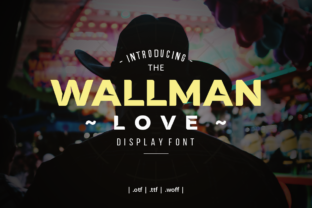 Wallman Font: Bold & Beautiful for Craft Creators